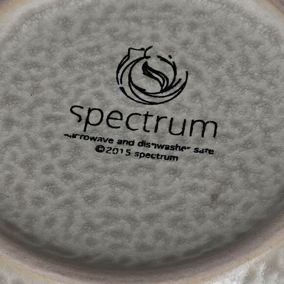 4 Spectrum Bowl Soup Cereal Bird Butterfly Dragonfly Bee Earth Tone 2015 5.25“ - Picture 9 of 11